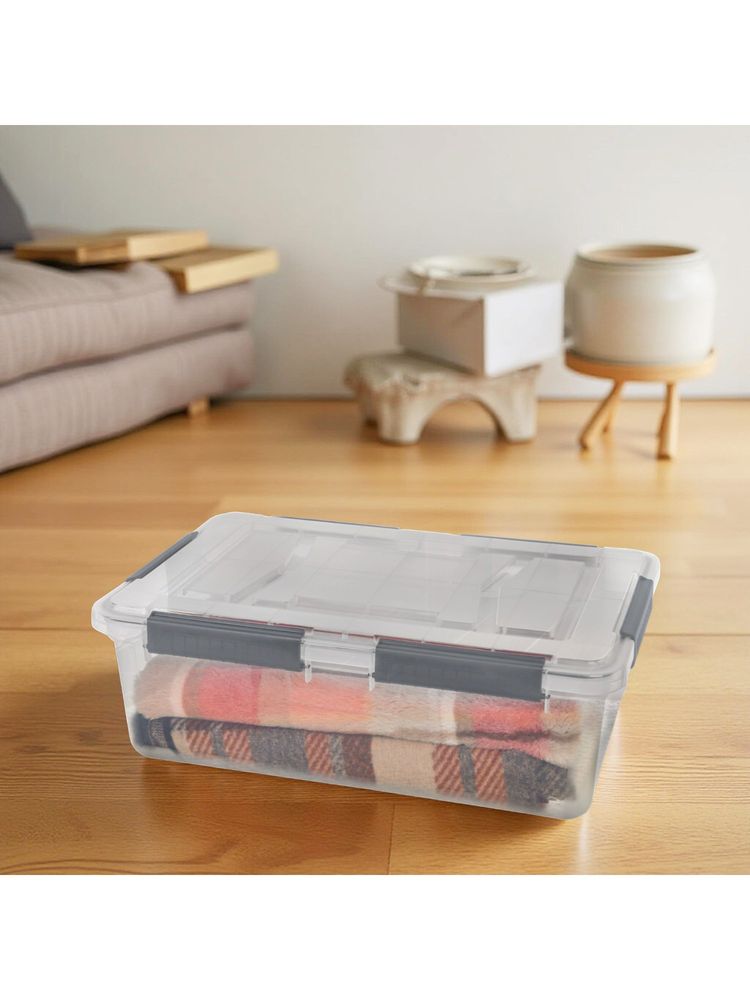 STOR Transparent Stackable Storage Box with Lid-picture-11