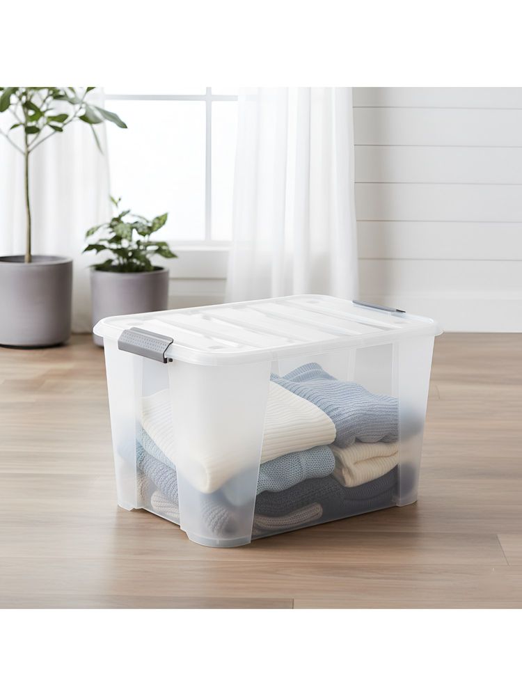STOR Transparent Stackable Storage Box with Lid-picture-13