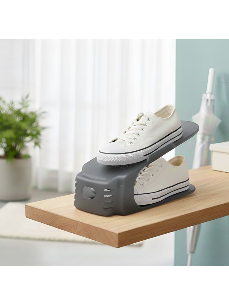 STOR Grey Shoe Storage Racks (Pack of 3)-picture-17