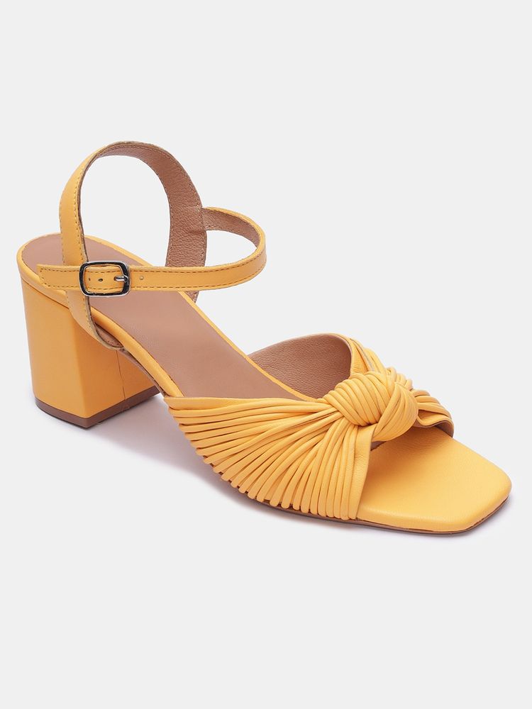Tao Paris Larsen Mustard Sandal Heels-picture-23
