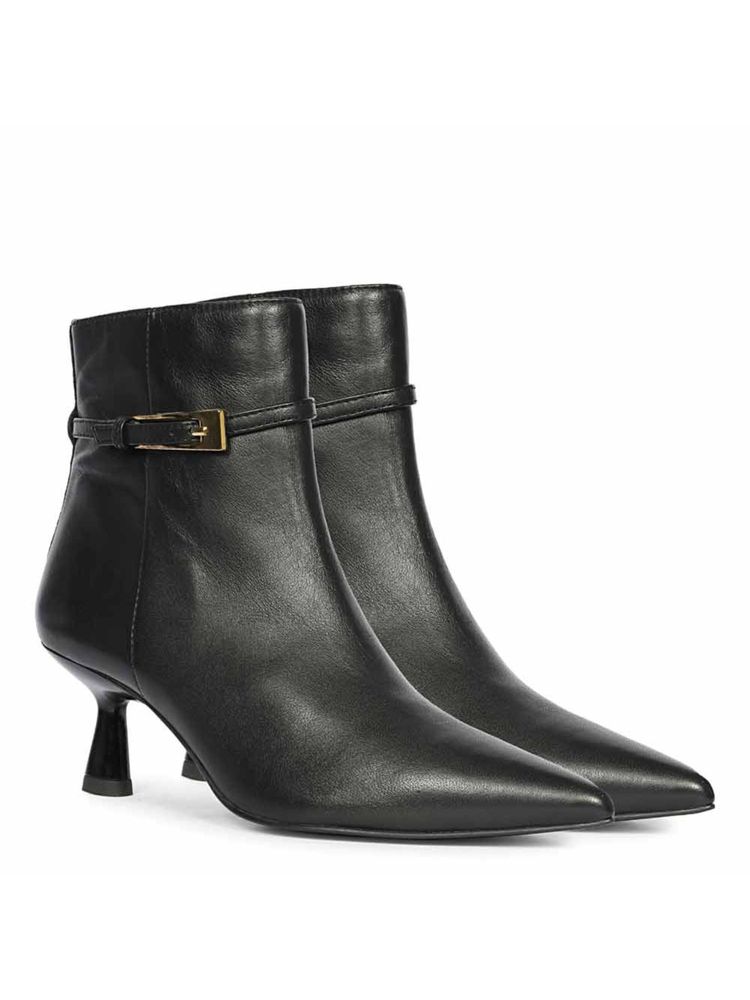 Saint G Women Black Leather Casual Boots-image-35
