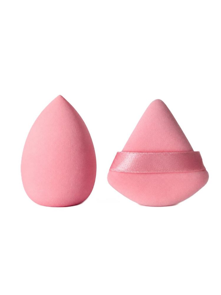 Beautiliss Makeup Blender & Pizza Powder Puff Set - Beauty Sponges For Foundation Blush Contour-picture-22