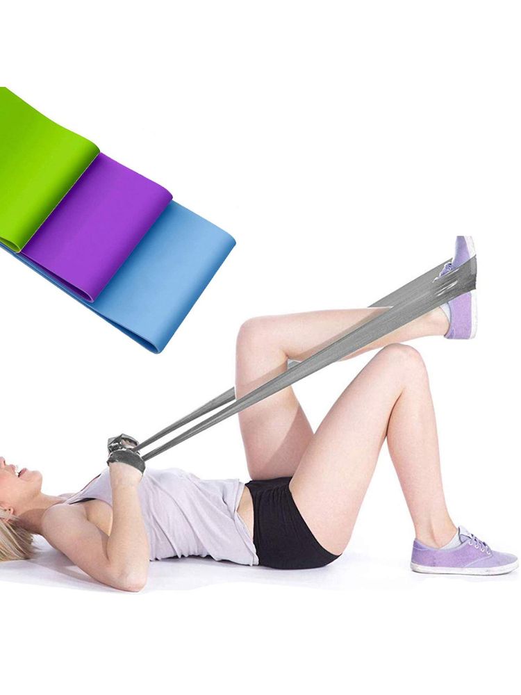 Strauss Yoga Resistance Bands (Pack of 3)