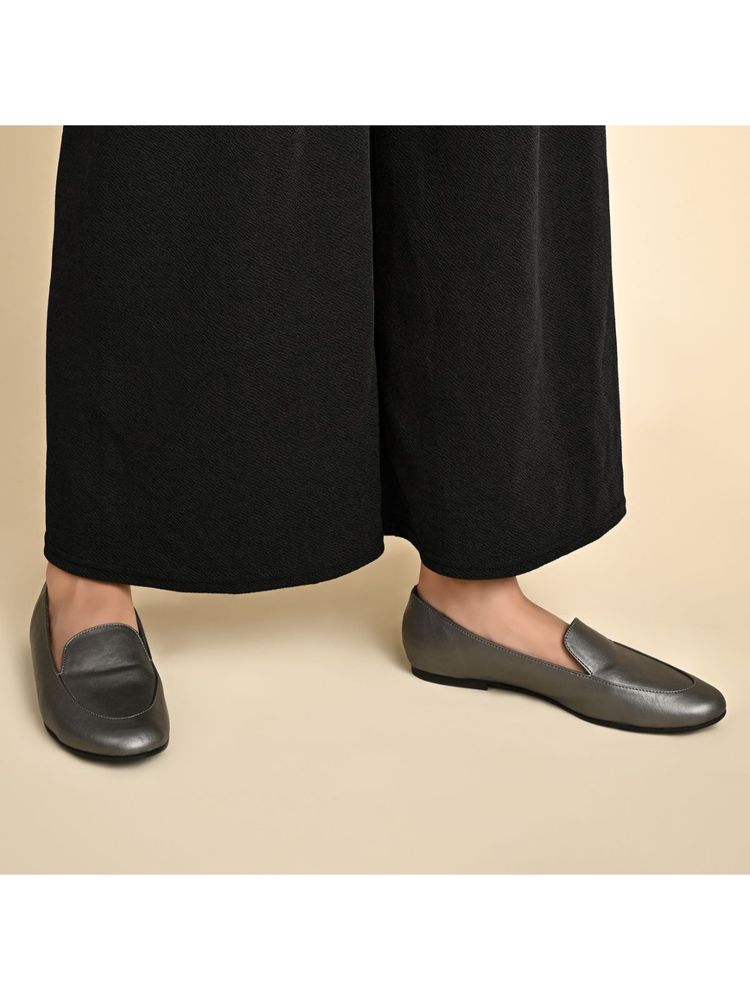 SKO Olivia Gunmetal Loafers-image-38