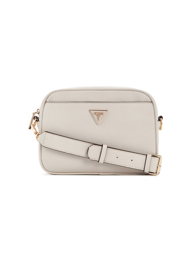 guess fashion Guess Off White Solid Meridian Sling Bag-picture-38