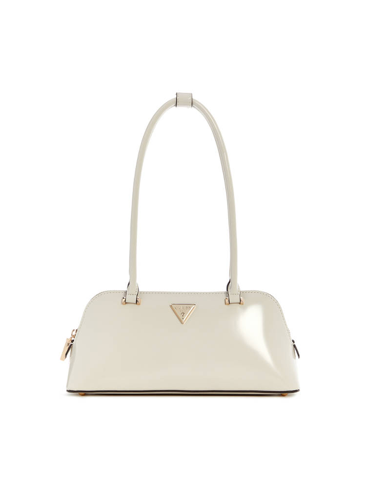 guess fashion Guess Off White Solid Arnela Shoulder Bag-picture-39