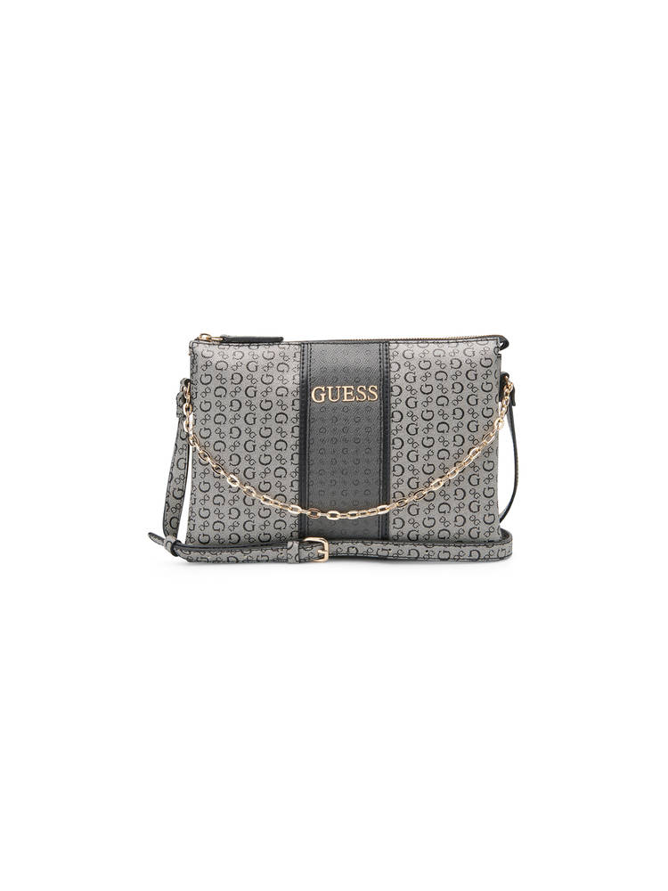 guess fashion Guess Black Multi Printed Suma Sling Bag-picture-11