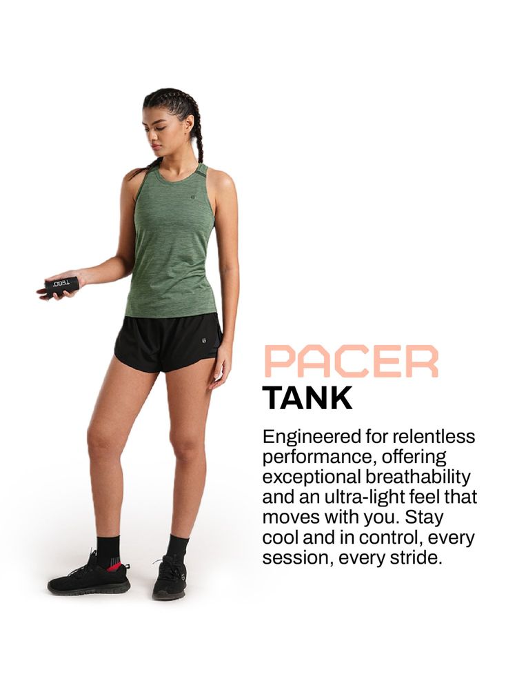 Tego Green Solid Regular Tank-picture-10