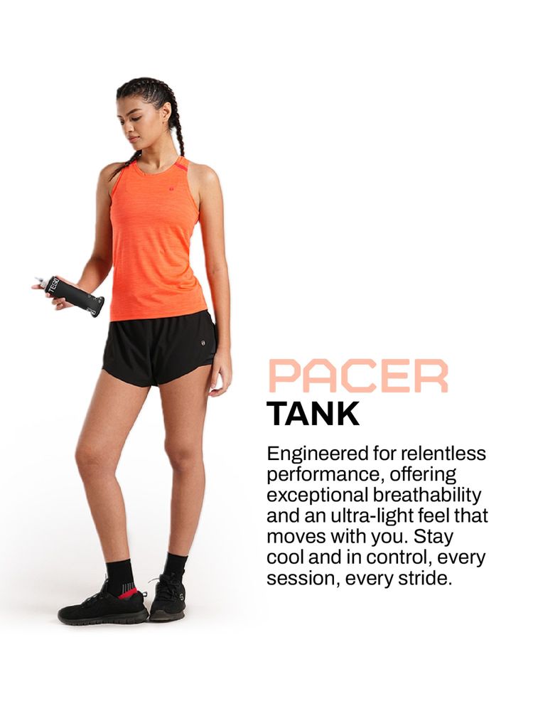 Tego Orange Solid Regular Tank-picture-23