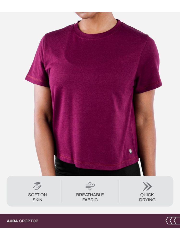 Tego Wine Solid Regular T-Shirt-picture-15