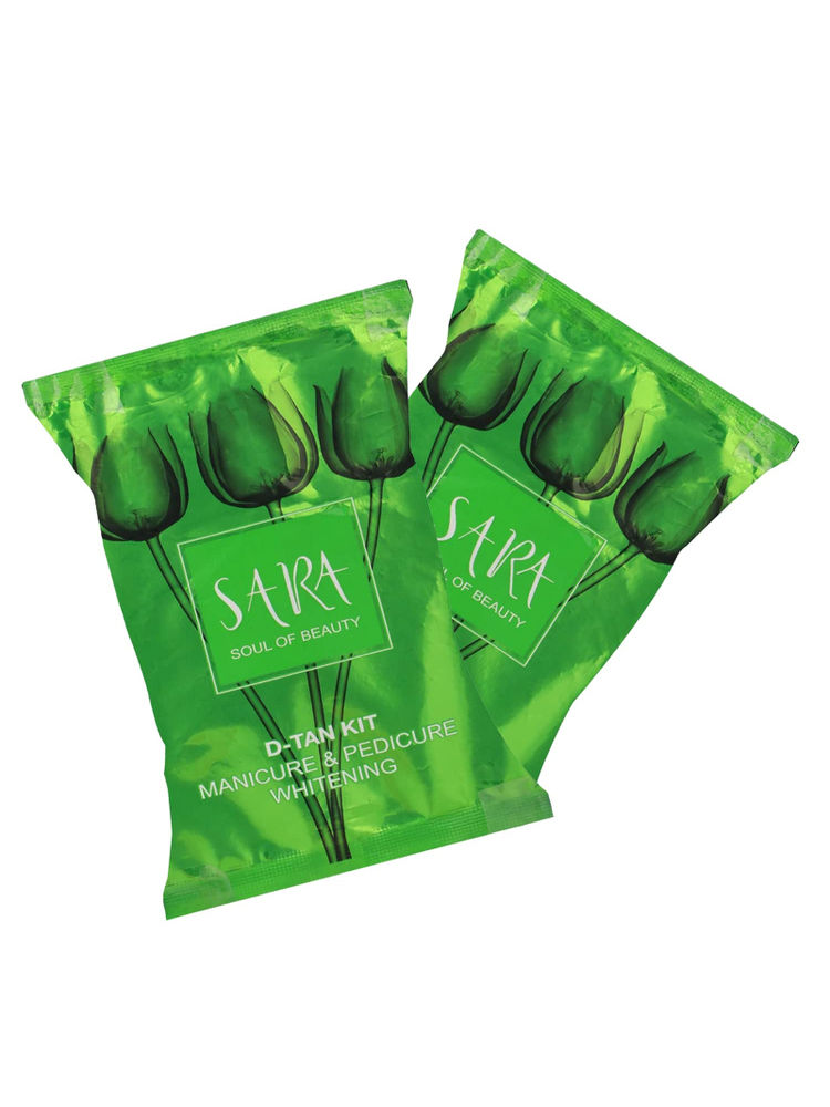 Sara Whitening D-Tan Pedicure Manicure Kit For Soft & Relaxed Hands And Feet-image-18