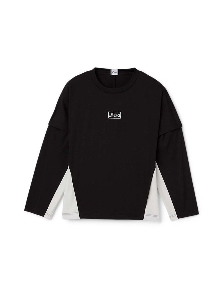 ASICS Unisex Black Colorblock T-shirt-picture-14