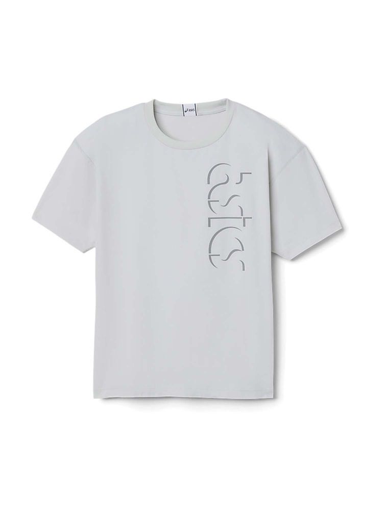 ASICS Unisex Grey Solid T-shirt-picture-27