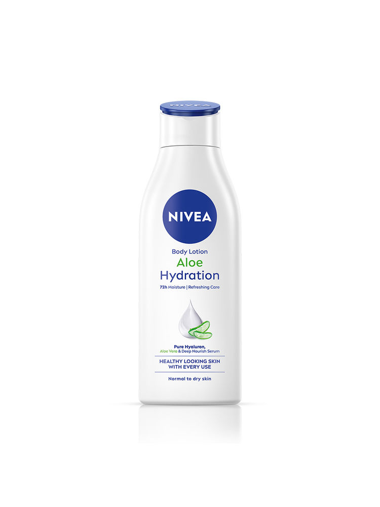 NIVEA Body Lotion, Aloe Hydration, with Aloe Vera, for Smooth, Hydrated Skin