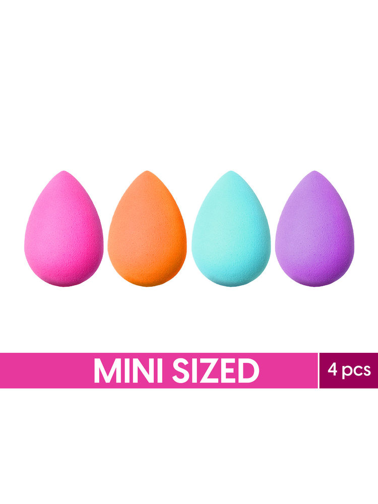 Matra Mini Beauty Blender Sponge Small Makeup Puff Foundation Powder Cosmetic Applicator 4 Pcs-image-8
