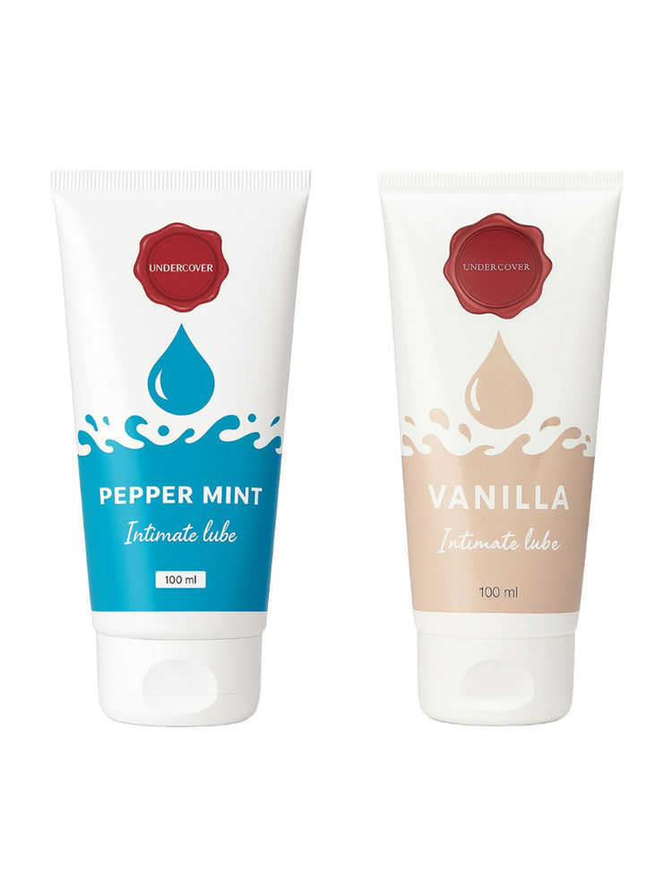 Undercover Water Based Intimate Lubes - Vanilla & Peppermint (Set Of 2)-picture-47