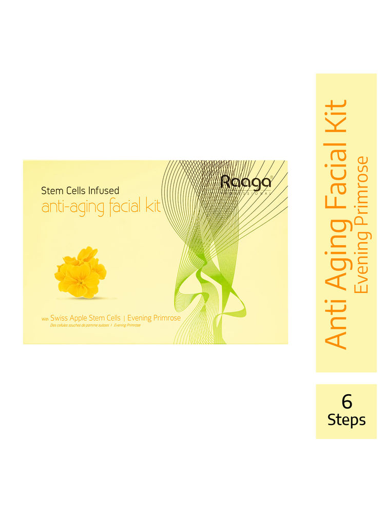 Raaga Professional Stemcells Infused Anti Aging Facial Kit with Swiss Apple & Primrose-image-6