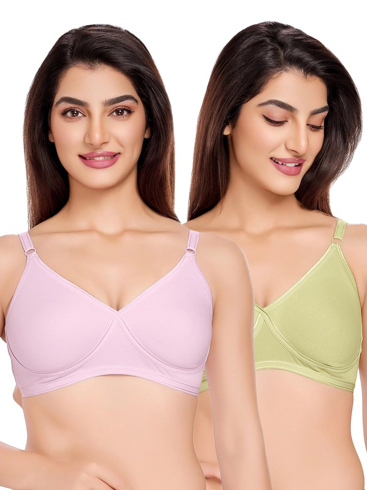Juliet Womens Non Padded T-Shirt Bras (Pack of 2)-picture-13
