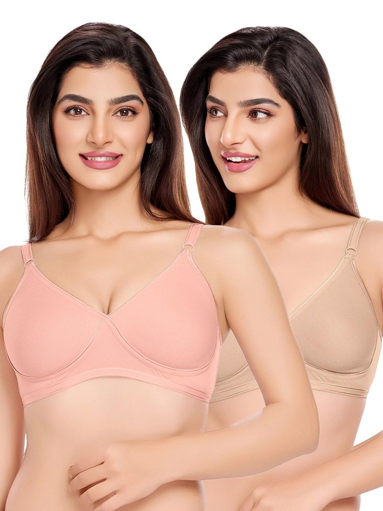 Juliet Womens Non Padded T-Shirt Bras (Pack of 2)-picture-16