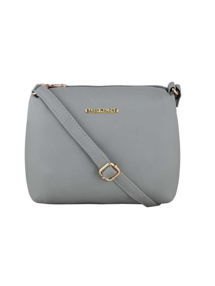 Bagsy Malone Sleek Grey Sling Bag