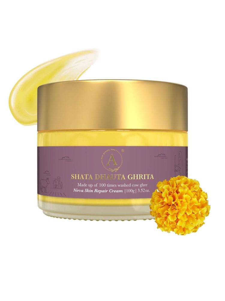 Adhyay Shata Dhauta Ghrita Skin Repairing Moisturizing Ghee Cream-image-18