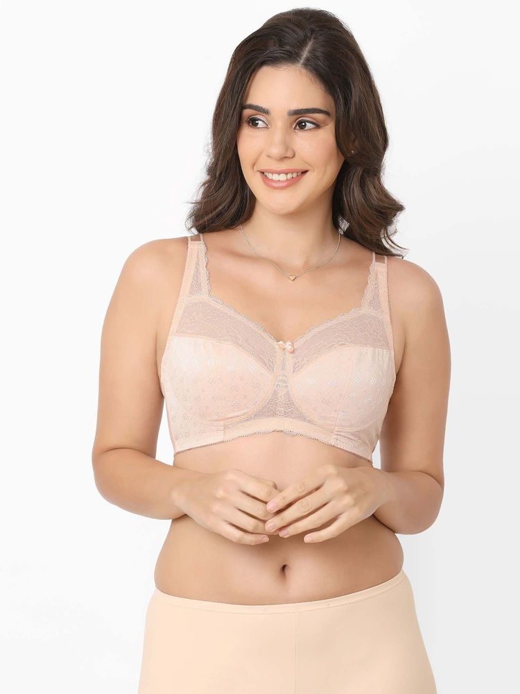 Wacoal Classic Non Padded Non Wired Full Coverage Plus Size Everyday Comfort Bra-picture-12