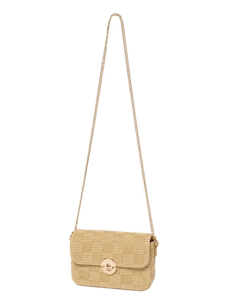 Forever New Anika Weave Sling Bag-image-1