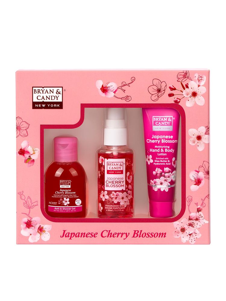 BRYAN & CANDY Cherry Blossom Bath Kit Women'S Day Gift Set-image-34