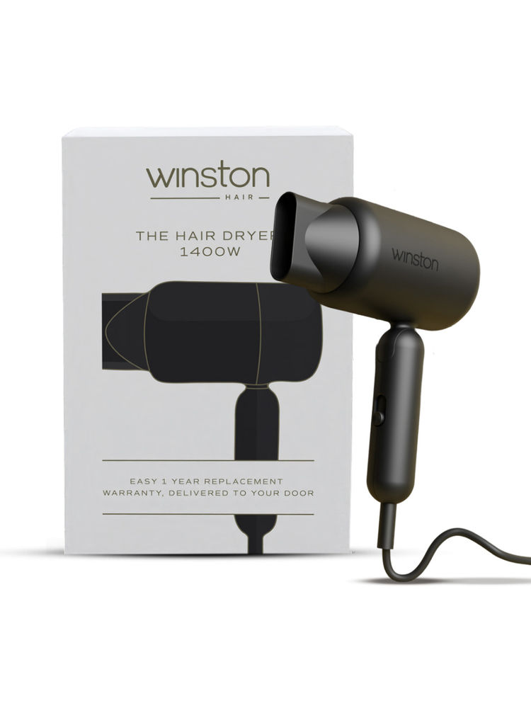 Winston Hair Dryer Foldable & Travel Friendly for Hair Styling with 3 Heat Settings Mode