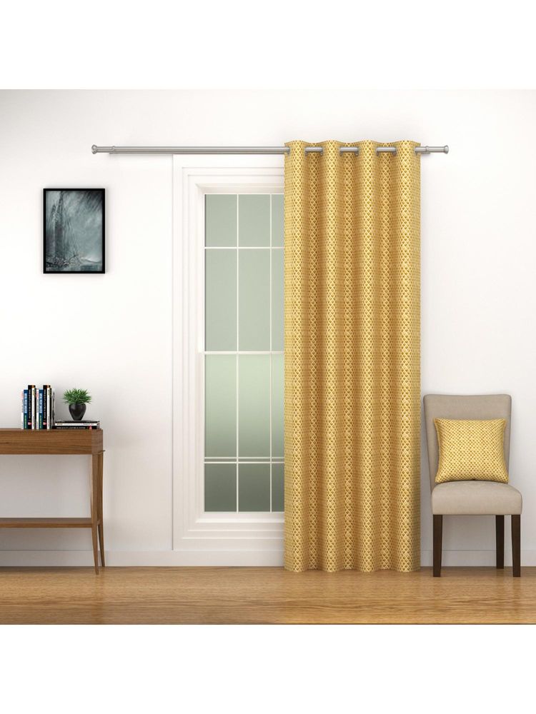 Swayam 100% Blackout Eyelet Hanging Door Curtain-picture-29