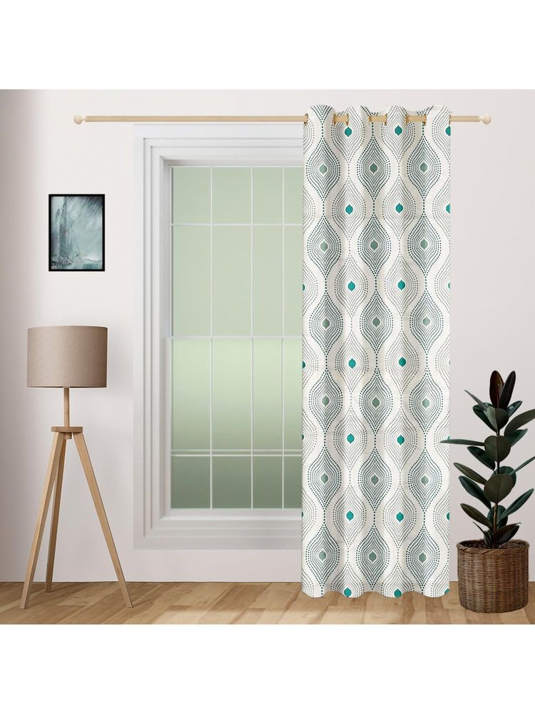 Swayam 80% Blackout Eyelet Hanging 7.5 Feet Door Curtain-picture-40