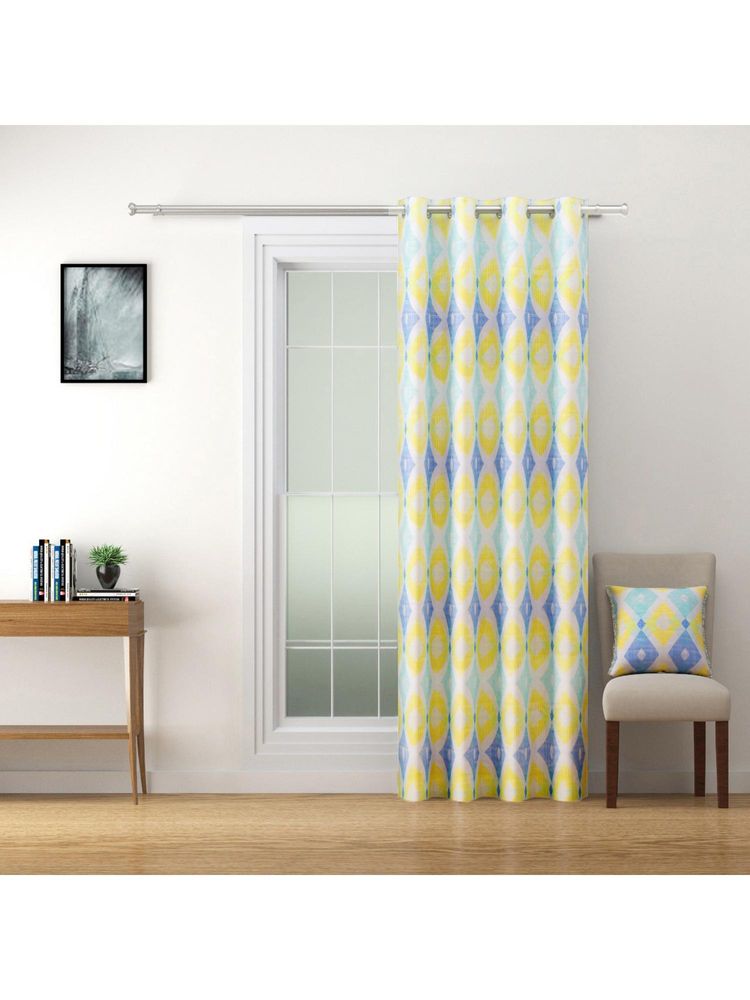 Swayam 80% Blackout Eyelet Hanging Door Curtain-picture-19
