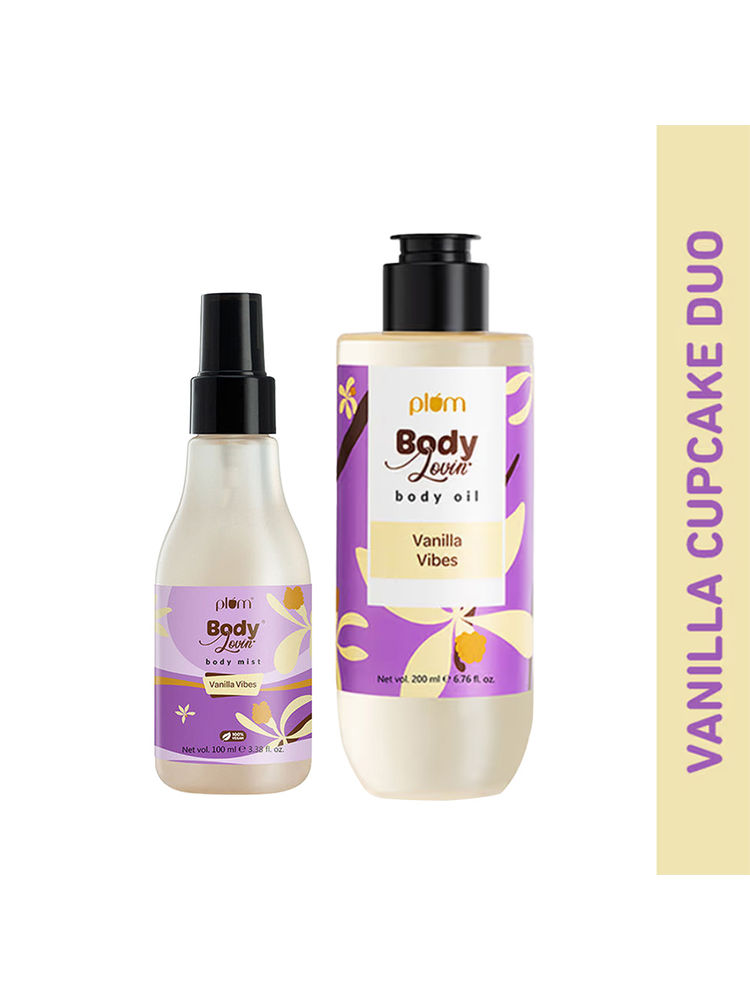 Plum Bodylovin' Smell Like A Vanilla Cupcake Duo