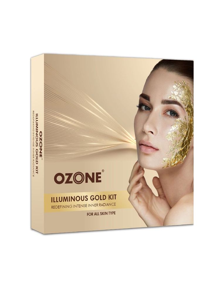Ozone Illuminous Gold Facial Kit