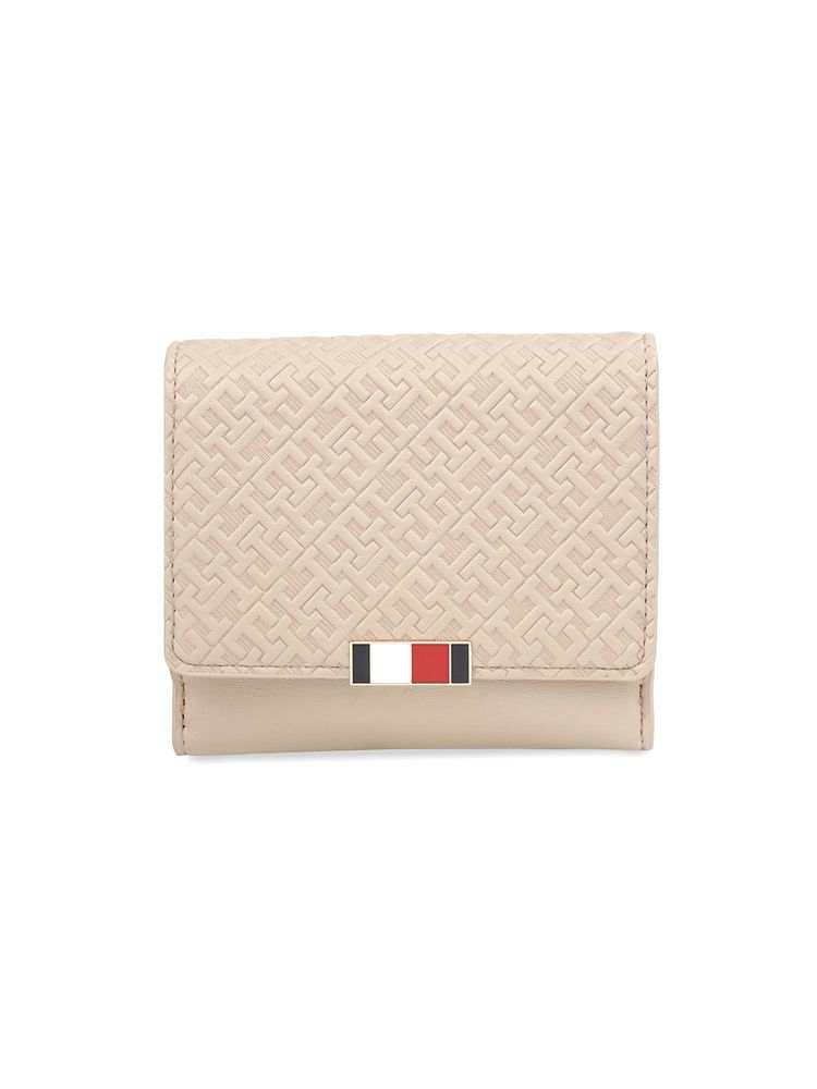 tommy hilfiger accessories Tommy Hilfiger Women PU Small Flap Wallet With Sling Wallet Ines - Beige-picture-45