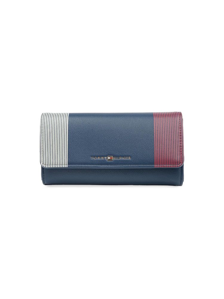 tommy hilfiger accessories Tommy Hilfiger Women PU Flap Wallet With Sling Wallet Capri - Navy Blue-picture-37