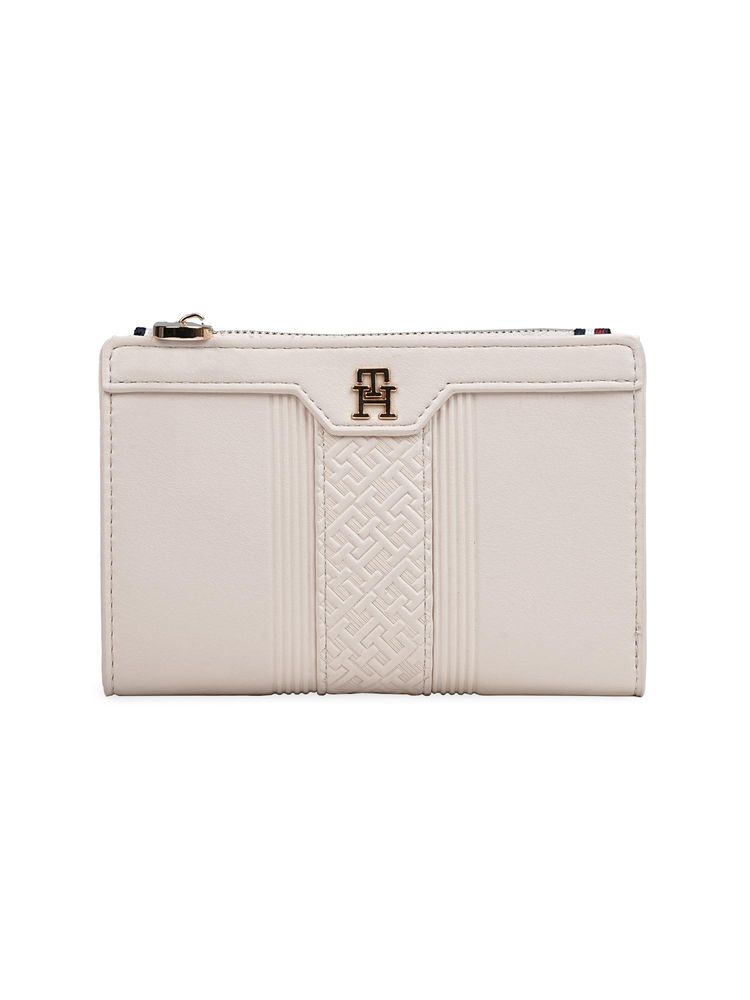tommy hilfiger accessories Tommy Hilfiger Women PU Bifold Small Wallet Verona - Beige-picture-28