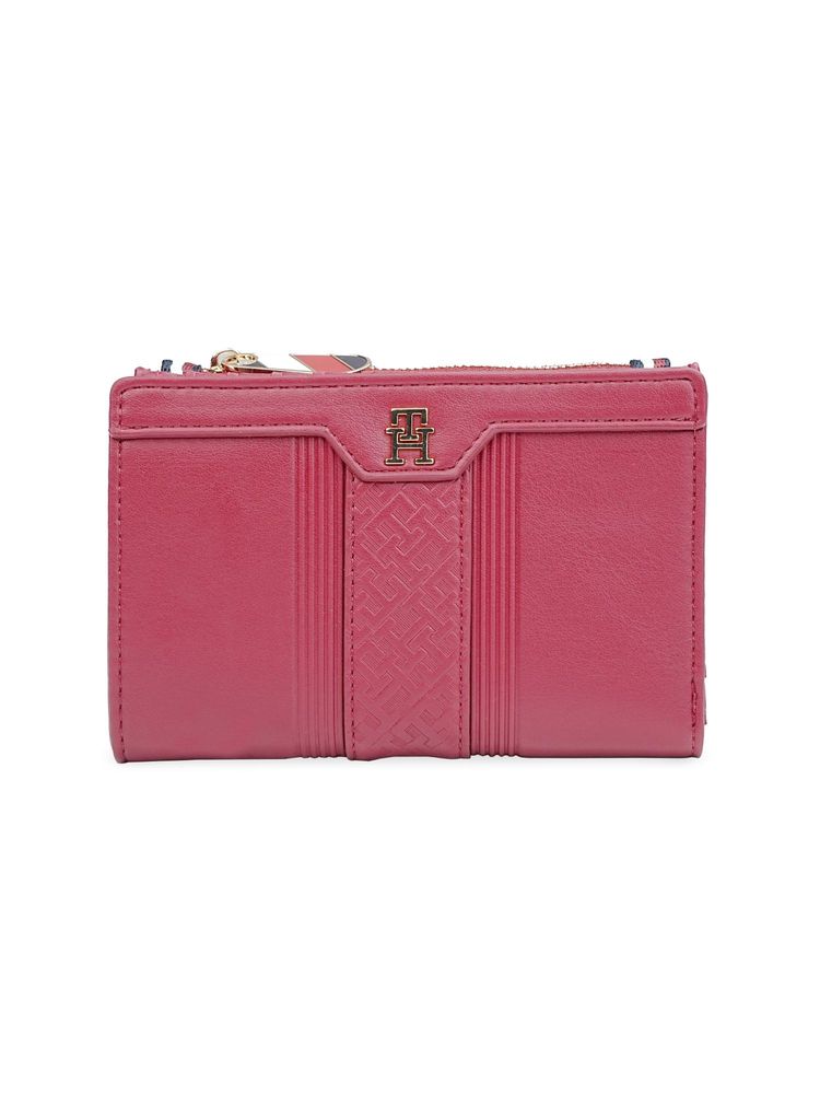 tommy hilfiger accessories Tommy Hilfiger Women PU Bifold Small Wallet Verona - Burgundy-picture-46