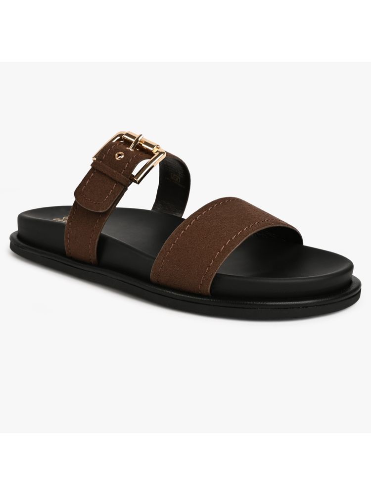 Call It Spring Brown Round Toe Sandals-picture-26