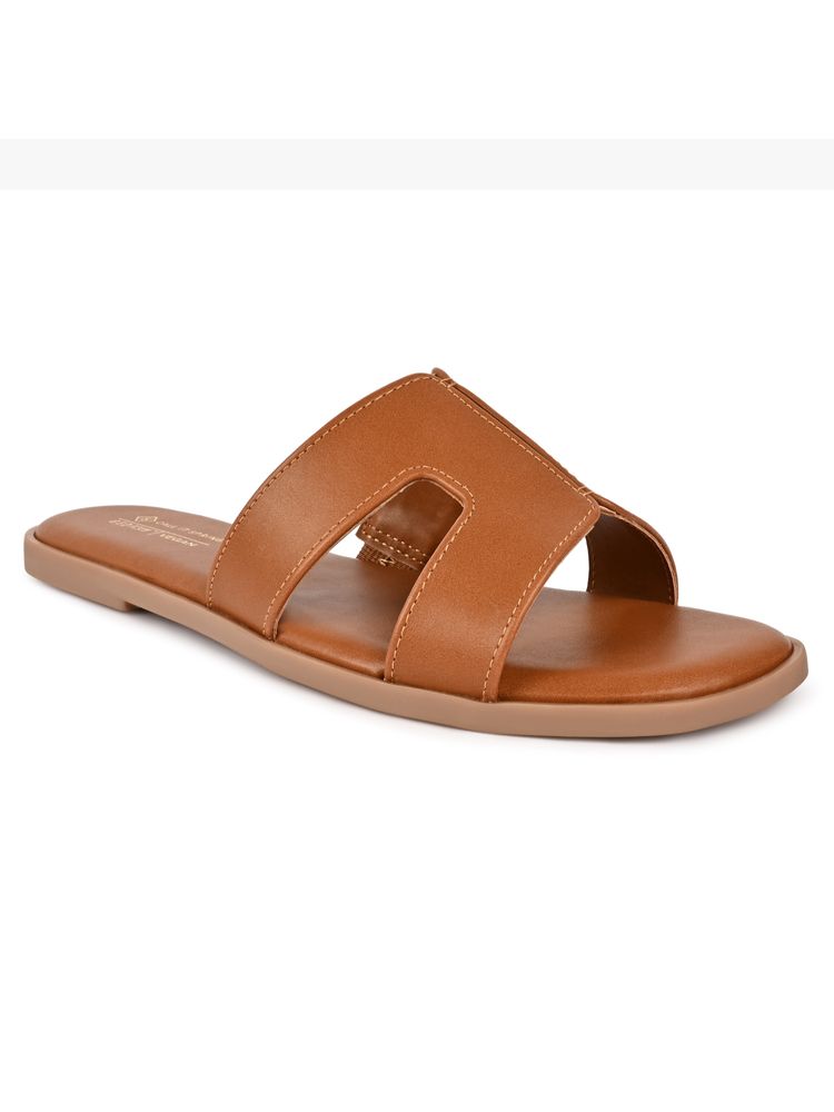 Call It Spring Brown Round Toe Flats-picture-25