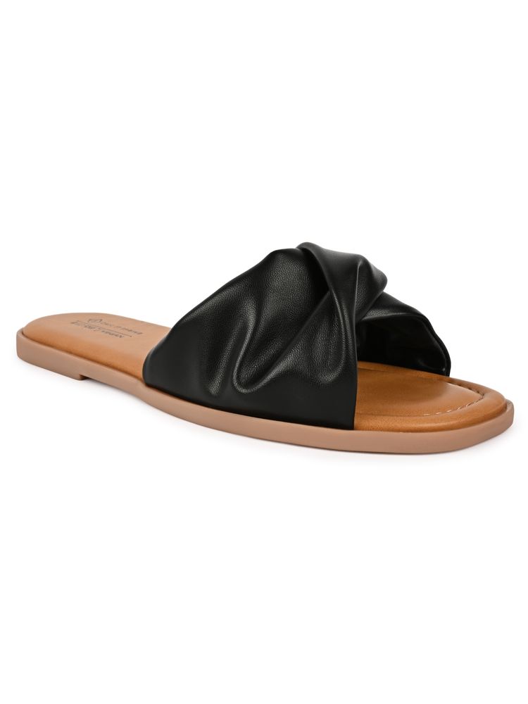 Call It Spring Black Square Toe Flats-picture-38