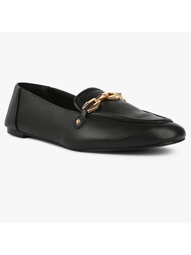 Call It Spring Black Round Toe Loafers-picture-28