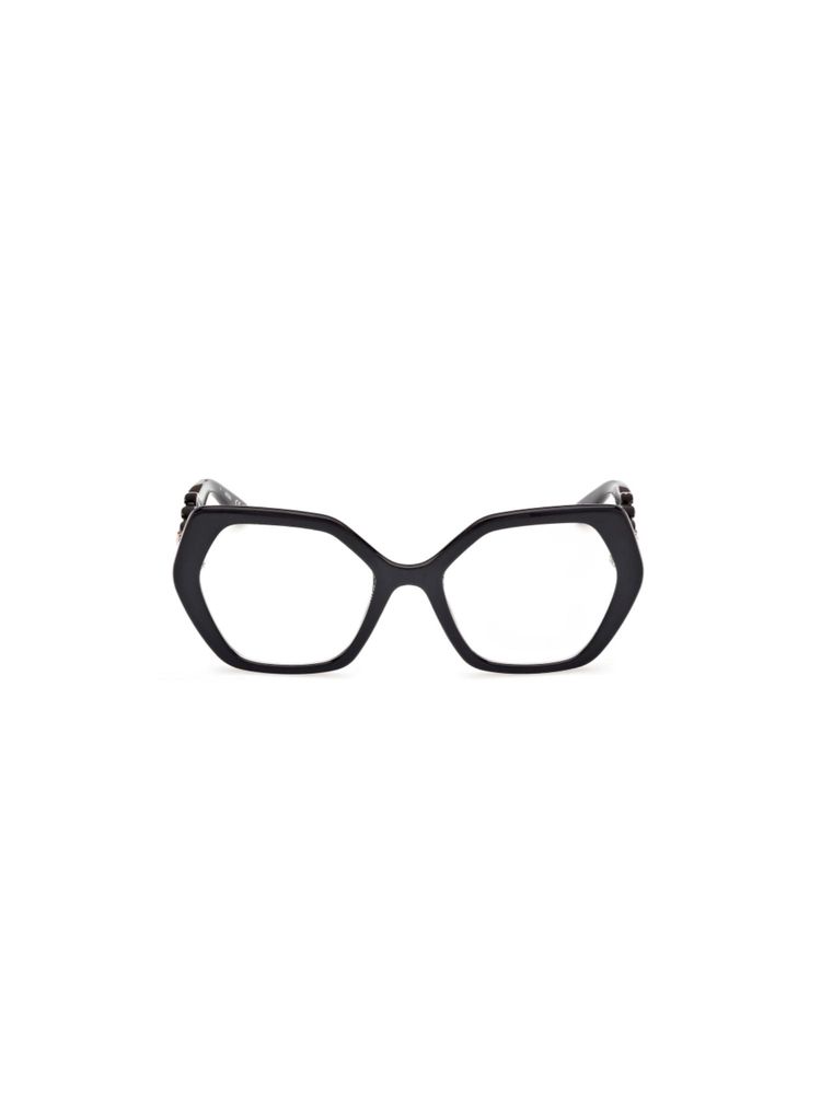 Guess Women PC Full Rim Hexagonal Black Eyeglass Frame (53)-image-19