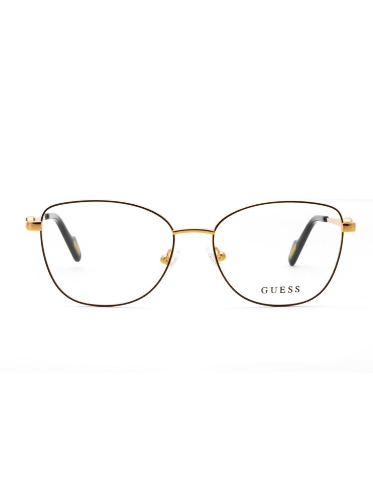 Guess Women Metal Full Rim Oval Black Eyeglass Frame (54)-image-26