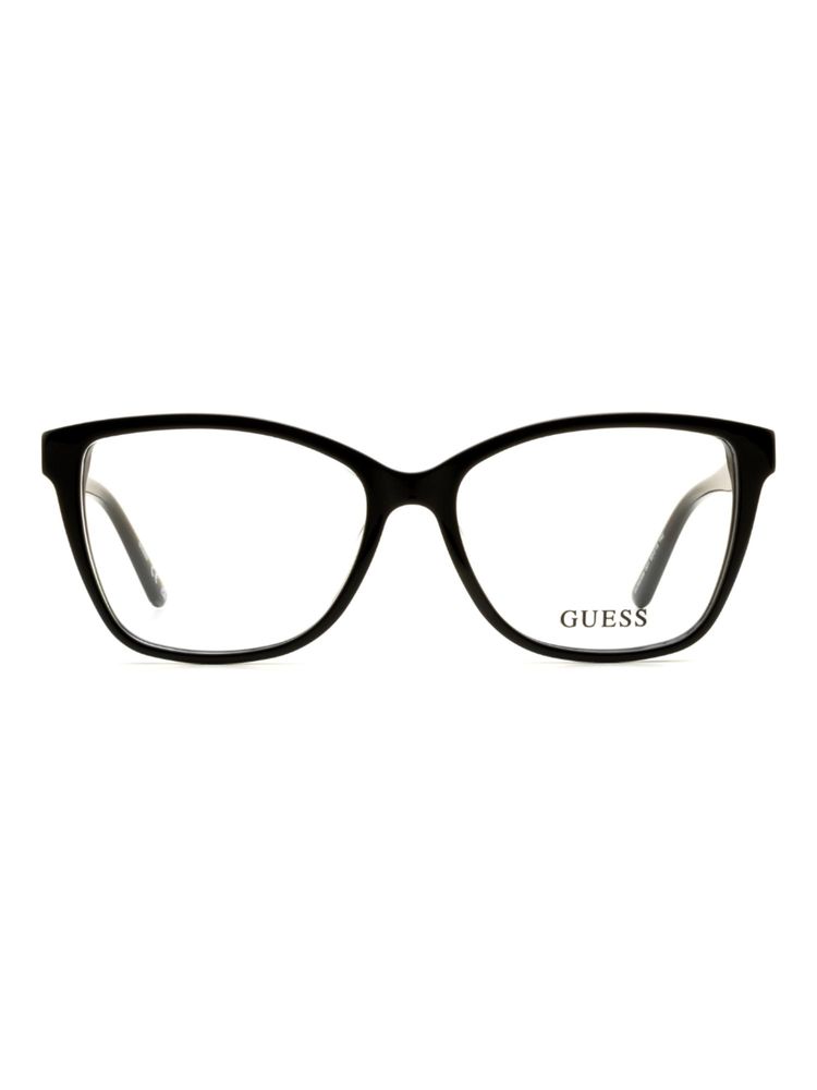 Guess Women Acetate Full Rim Butterfly Black Eyeglass Frame (53)-image-26