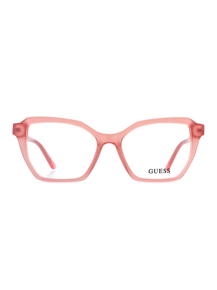 guess women acetate full rim butterfly pink eyeglass frame (53)