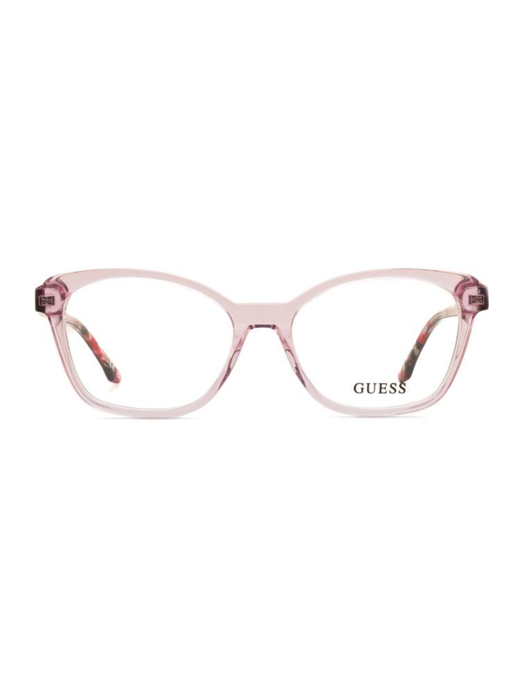 Guess Women Acetate Full Rim Cat Eye Pink Eyeglass Frame (53)-image-6