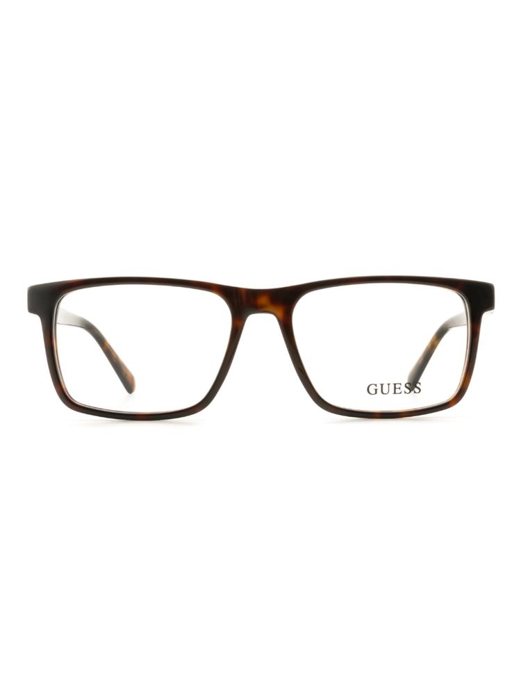 guess fashion Guess Men Acetate Full Rim Square Brown Eyeglass Frame (53)-picture-21