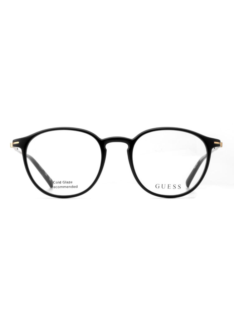 Guess Women PC Full Rim Round Black Eyeglass Frame (49)-image-10