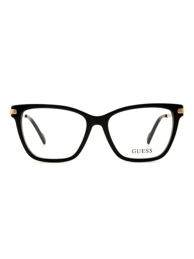 Guess Women Acetate Full Rim Square Black Eyeglass Frame (52)-image-42